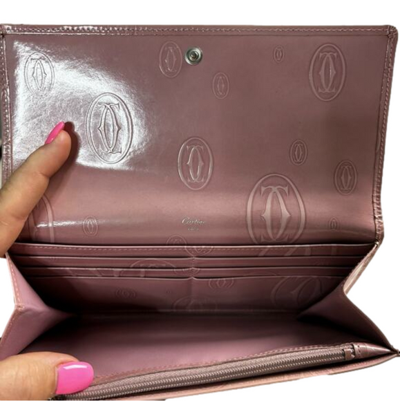 Cartier Pink Happy Birthday Wallet - FULL INCLUSION - Picture 4 of 6